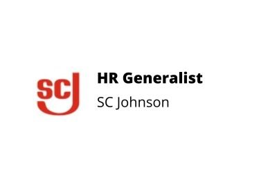 Human Resources Generalist – SC Johnson