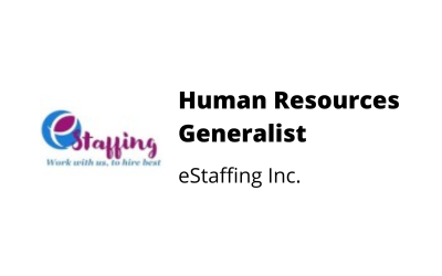 Human Resources Generalist – eStaffing Inc.