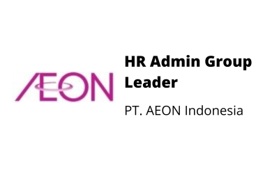 HR Admin Group Leader – PT. AEON Indonesia