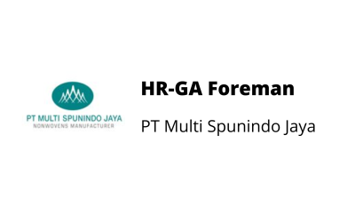 Human Resources-GA Foreman – PT Multi Spunindo Jaya