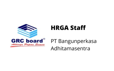 HRGA Staff – PT Bangunperkasa Adhitamasentra