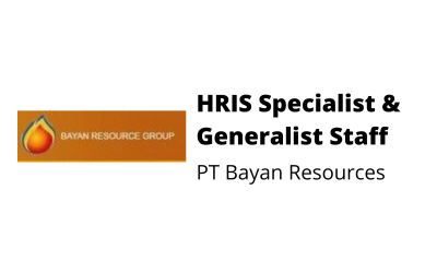 HRIS Specialist & Generalist Staff – PT Bayan Resources