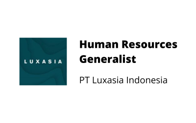 Human Resources Generalist – PT Luxasia Indonesia