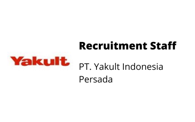 Recruitment Staff – PT. Yakult Indonesia Persada
