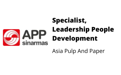 Specialist, Leadership People Dev – Asia Pulp And Paper
