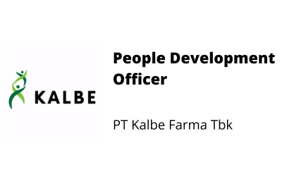 People Development Officer – PT Kalbe Farma Tbk