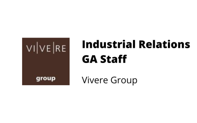 Industrial Relations GA Staff – Vivere Group
