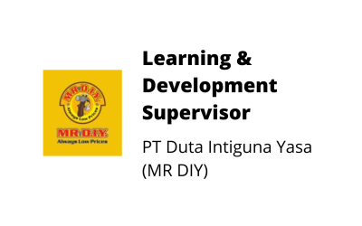 Learning & Development Supervisor – PT Duta Intiguna Yasa