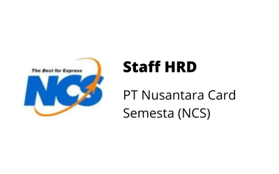 Staff HRD – PT Nusantara Card Semesta (NCS)