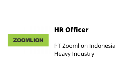 HR Officer – PT Zoomlion Indonesia Heavy Industry