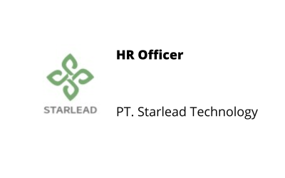 HR Officer – PT. Starlead Technology