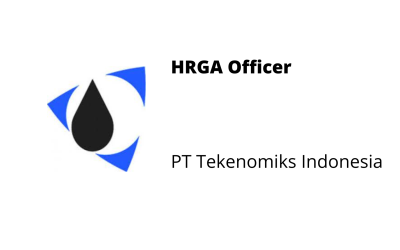 HRGA Officer – PT Tekenomiks Indonesia