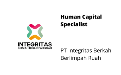 Human Capital Specialist – PT Integritas Berkah Berlimpah Ruah