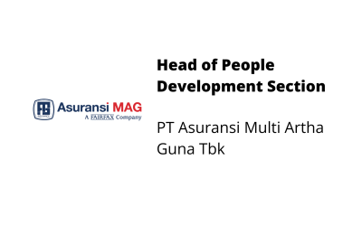 Head of PD Section – PT Asuransi Multi Artha Guna Tbk