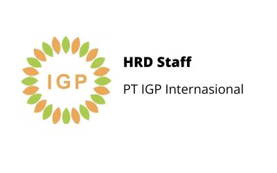 Human Resources Development Staff – PT IGP Internasional