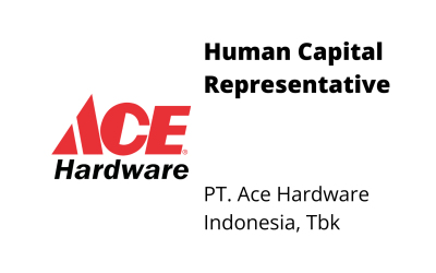 HC Representative – PT. Ace Hardware Indonesia, Tbk