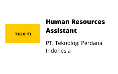 Human Resources Assistant – PT. Teknologi Perdana Indonesia