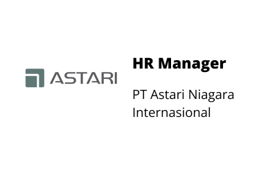 Humann Resources Manager –  PT Astari Niagara Internasional