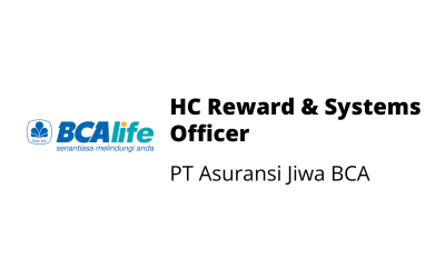HC Reward & Systems Officer – PT Asuransi Jiwa BCA
