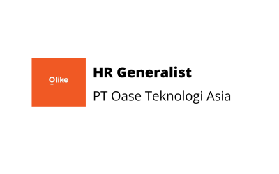 Human Resources Generalist – PT Oase Teknologi Asia