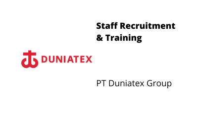 Staff Recruitment & Training – PT Duniatex Group
