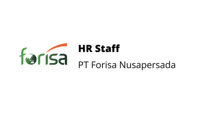 Human Resources Staff – PT Forisa Nusapersada