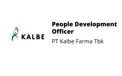 People Development Officer – PT Kalbe Farma Tbk