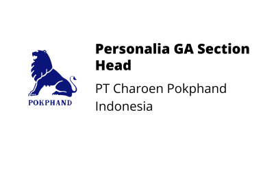 Personalia GA Section Head – PT Charoen Pokphand Indonesia