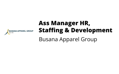 Asst Manager HR & Development – Busana Apparel Group