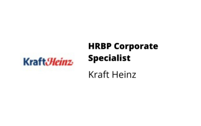 HRBP Corporate  Specialist – Kraft Heinz